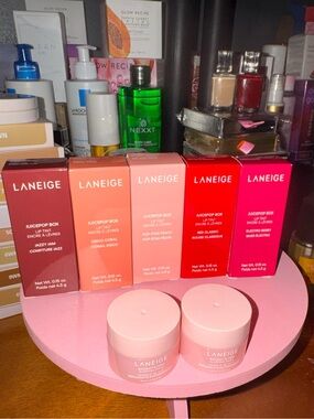 Laneige bundle 5pc & 2 FREE GIFTS